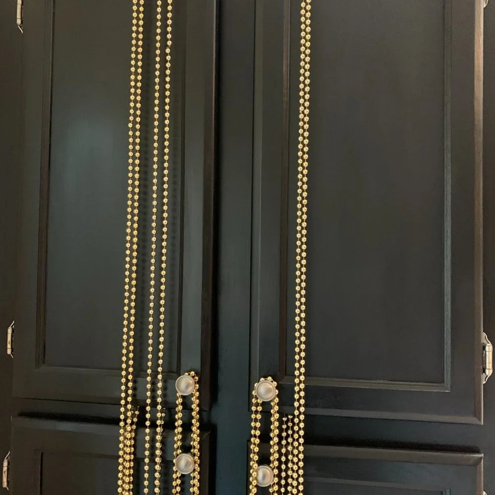 Lot of 5 Bead Garlands - Gold